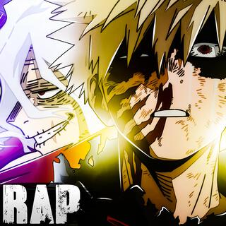 Bakugou Vs Shigaraki. Héroes Vs La Liga De Villanos. Boku No Hero Rap.