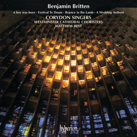 Britten: Rejoice in the Lamb, Op. 30: V. For I am Under the Same Accusation with My Saviour ft. Matthew Best & Thomas Trotter | Boomplay Music