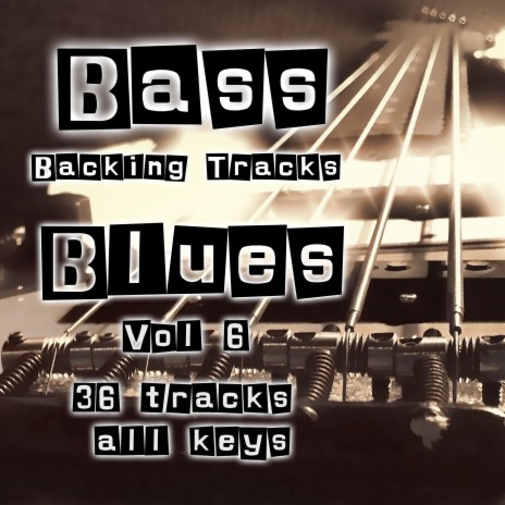 G 12 Bar Blues Backing Track for Bass Medium Shuffle in G