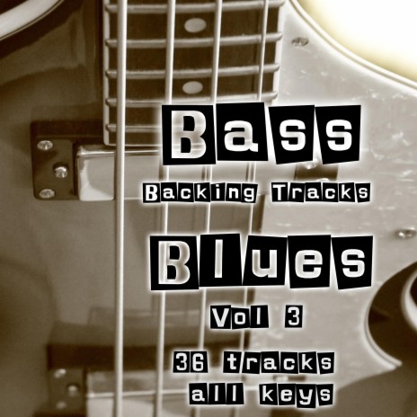 B Slow Blues Backing Track for Bass players in B - 54 bpm | Boomplay Music