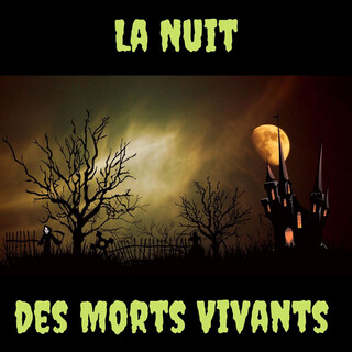 La nuit des morts vivants: Musique effrayante avec rire épouvantable, bruits infernals, vieille boîte à musique