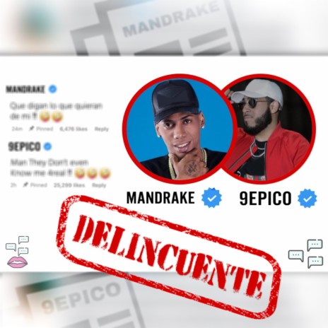 Delincuente ft. 9Epico | Boomplay Music