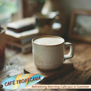 Refreshing Morning Cafe Jazz in Summer