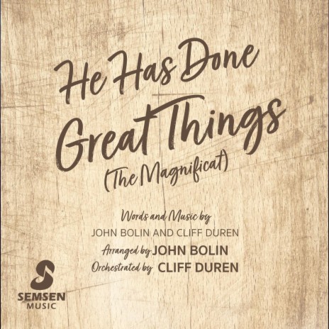 He Has Done Great Things (The Magnificat) | Boomplay Music