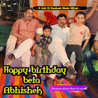 Happy birthday beta abhishek