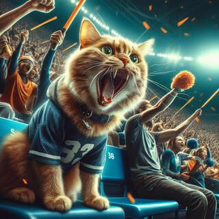 Cats Watching Sports