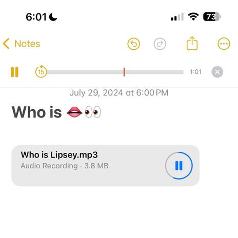 Who is LIPSEY?