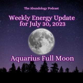 #278 - Weekly Energy Update for July 30, 2023: Aquarius Full Moon