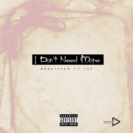 I Don't Need More (Idnm) ft. Cse | Boomplay Music