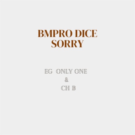 BMPRO Dice Sorry ft. Ch B | Boomplay Music