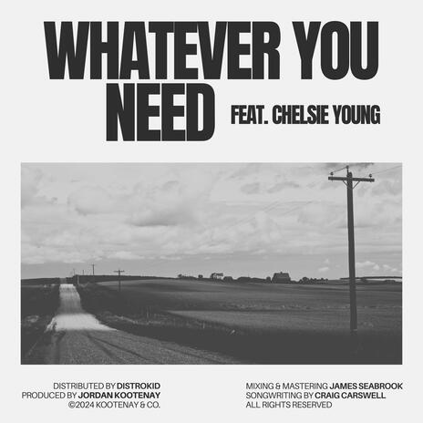 Whatever You Need ft. Chelsie Young | Boomplay Music