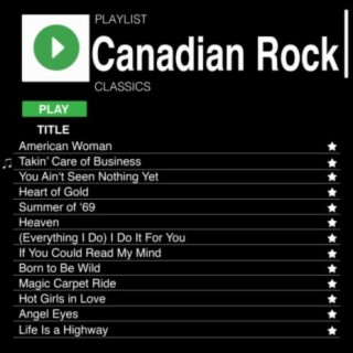 Canadian Rock Classics