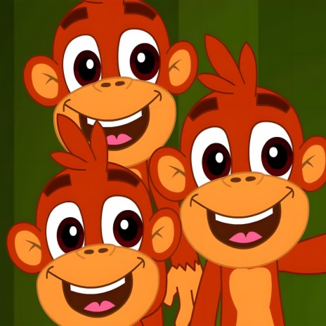 Ten Little Monkeys - Pixels Kids Media Nursery Rhymes By Moizee ft. Pixels Kids Media Nursery Rhymes By Moizee | Boomplay Music