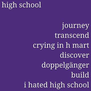 high school