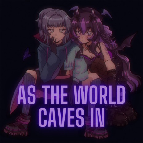 As the World Caves In (80s Pop Rock Version) ft. Charkuri | Boomplay Music
