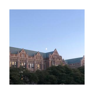 Moonlit at Miller Hall