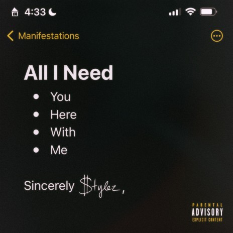 All I Need | Boomplay Music