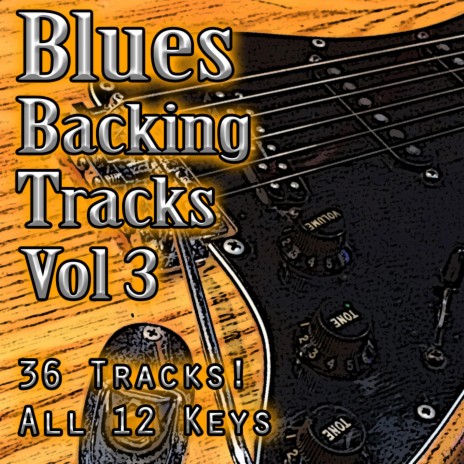Shuffle Blues Backing Track in G - 124 BPM