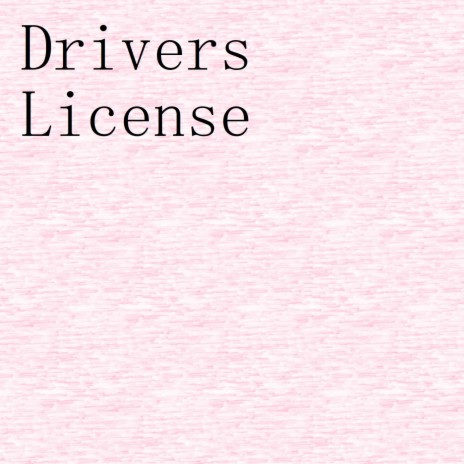 Drivers License (Speed Up Remix)