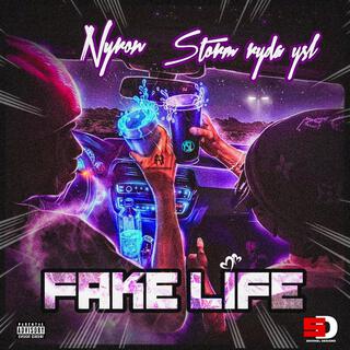 Fakelife ft. StormRyda YSL lyrics | Boomplay Music