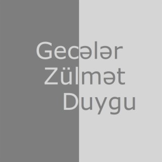 Gecələr Zülmət Duygu