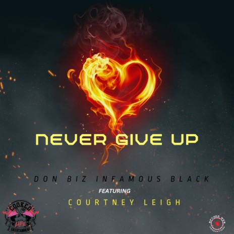 Never Give Up ft. Courtney Leigh | Boomplay Music