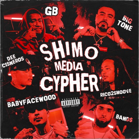 Shimo Media Cypher Nor Cal 2 ft. Band$, Rico 2 Smoove, babyfacewood, GB & dee Cisneros | Boomplay Music