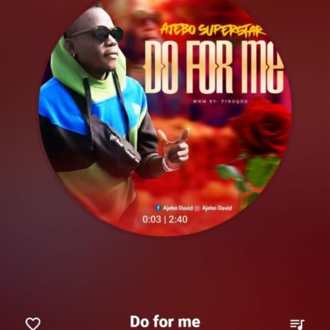 Do for me | Boomplay Music