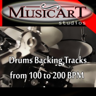 Drums Backing Tracks, from 100 to 200 bpm