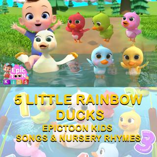 5 Little Rainbow Ducks