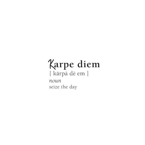 Karpe diem | Boomplay Music