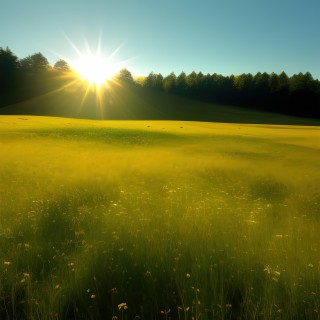 Meadow under the sun