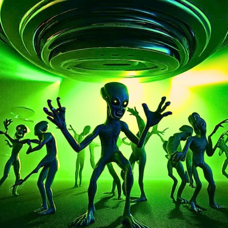 Alien Dance Party in a UFO | Boomplay Music