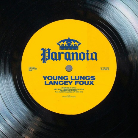 Paranoia ft. Lancey Foux & Cian P | Boomplay Music