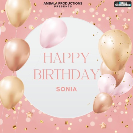 Happy Birthday Sonia 🎂|| Birthday wishes with Name and song ||  #wishingstar - YouTube