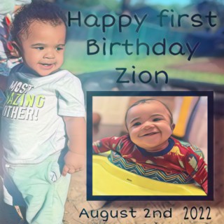 Happy First Birthday Zion
