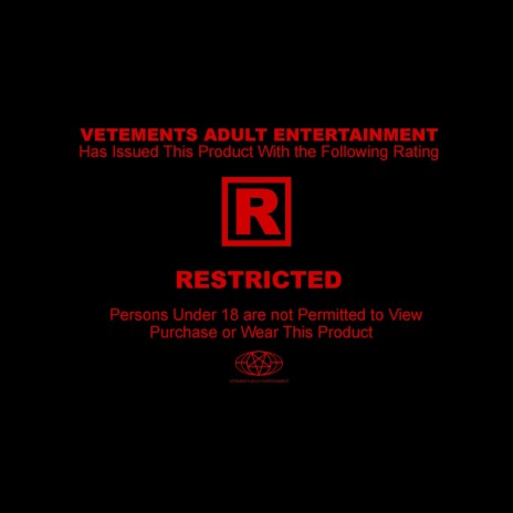 VETEMENTS_ADULT_ENTERTAINMENT | Boomplay Music