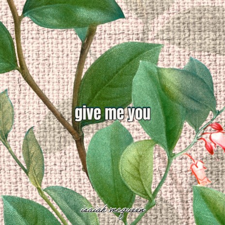 give me you.