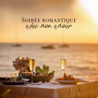 Soirée romantique avec mon amour: Chandelles et vin pour un dîner romantique