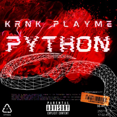 PYTHON (prod. by Vacemadest) ft. #krnk | Boomplay Music