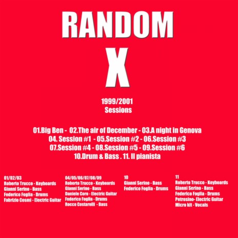 Session #3 (Random X 1999/2001 Sessions)