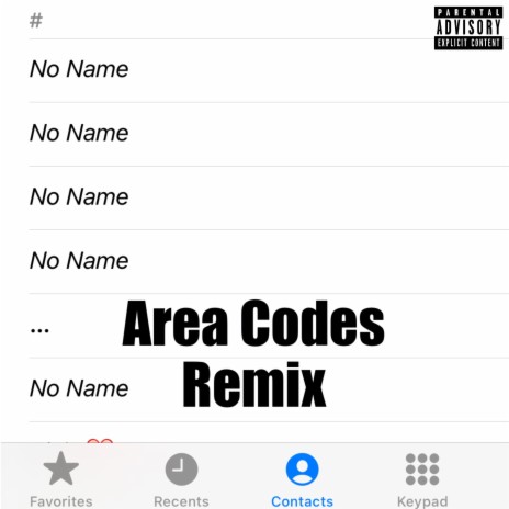 Area Codes (Remix) | Boomplay Music