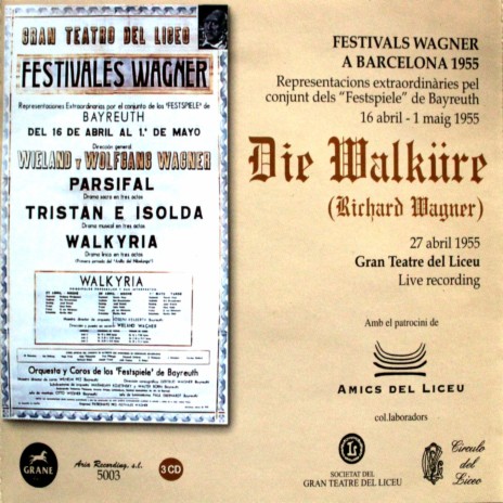 Die Walküre: Zweiter Aufzug, Fünfte Szene - Zauberfest bezähmt ein Schlaf ft. Bamberger Symphoniker Festpiele Bayreuth, Wolfgang Windgassen, Gre Brouwenstijn, Josef Greindl & Hans Hotter