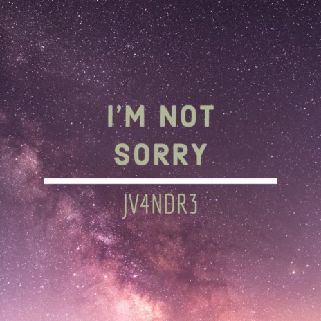 I'm Not Sorry | Boomplay Music