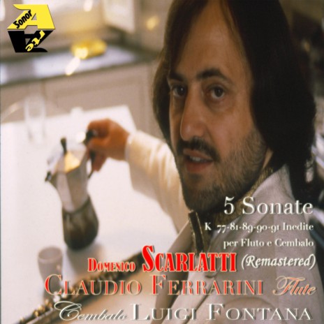 Flauto Sonata N.2 in Mi Minore, K 81 : II. Allegro [Cembalo Luigi Fontana] (Remastered)