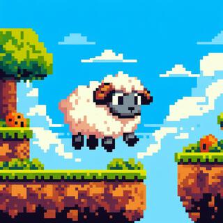 Pixelated Sheep