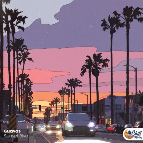 Sunset Blvd ft. Chill Moon Music | Boomplay Music