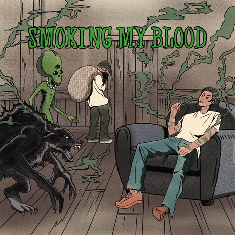 Smoking my blood ft. 칠린호미 & Sweet The Kid | Boomplay Music