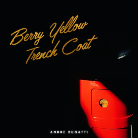 Berry Yellow Trench Coat