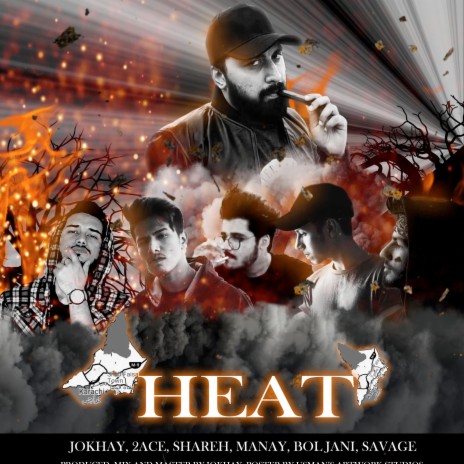 Heat ft. Savage, Manay, Shareh, Boljani & 2Ace | Boomplay Music